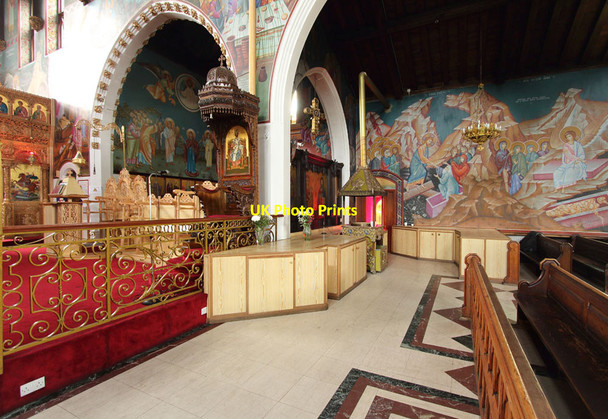 Photo 6"x4" St John the Baptist, Wightman Road - Interior Hornsey c2013