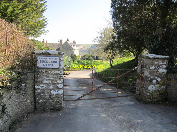 Photo 6"x4" Gated entrance Braunton c2013