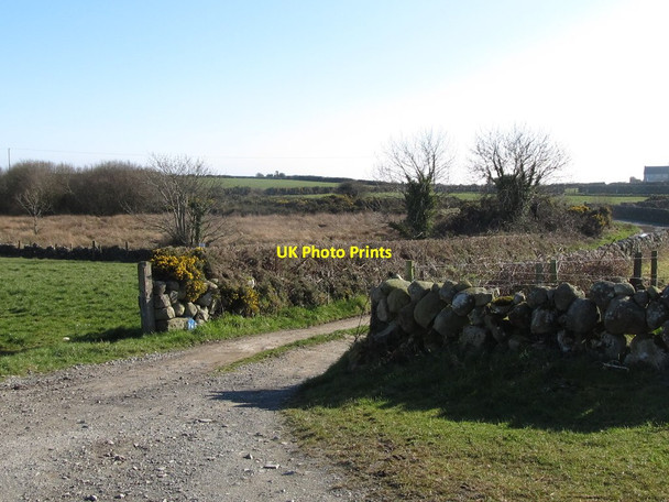 Photo 6"x4" Farm access lane off Ballyveaghbeg Road Ballymartin c2011