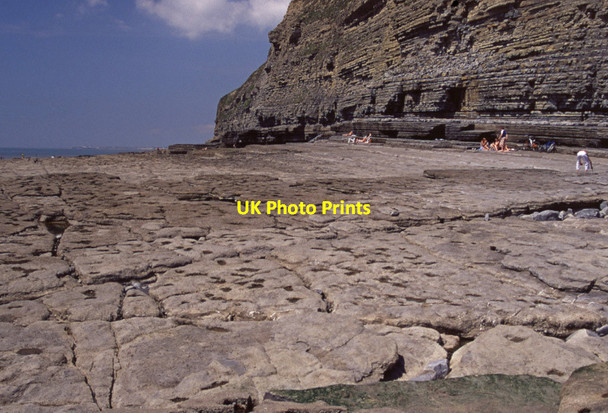 Photo 6"x4" Dunraven Bay Southerndown c2001