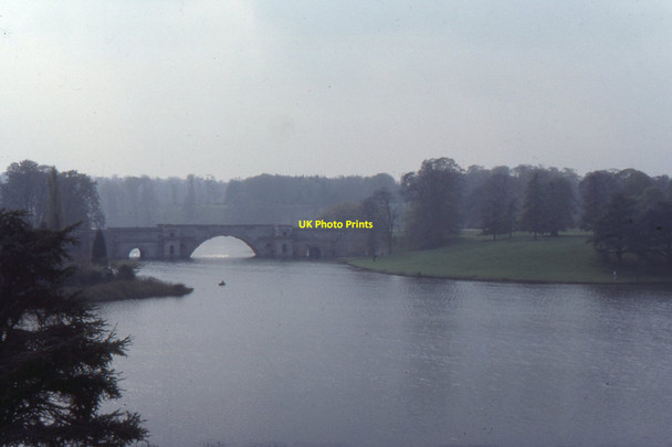 Photo 6"x4" Queen Pool and the Grand Bridge, Blenheim Palace Woodstock\/SP4416 c1990