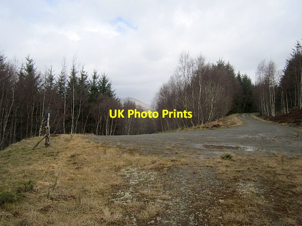 Photo 6"x4" Road junction, Newhall Rig Rigg c2013