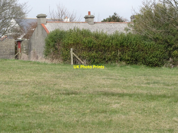 Photo 6"x4" Traditional cottage on the north side of Longstone Road Annalong c2011