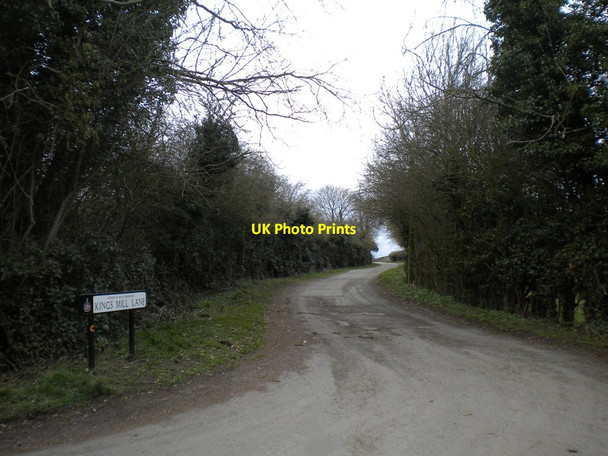 Photo 6"x4" Kings Mill Lane, Weston on Trent King's Mills\/SK4127 c2013