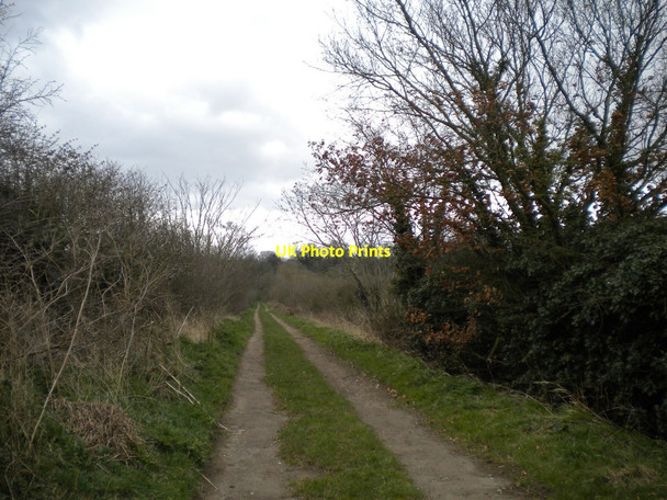 Photo 6"x4" Kings Mill Lane east of Weston on Trent King's Mills\/SK4127 c2013