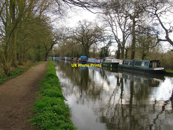 Photo 6"x4" The Wey Navigation above Pyrford Lock Ridgway\/TQ0459 c2013