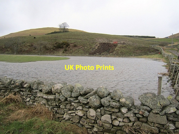 Photo 6"x4" Flooded field, Mountbenger Mountbengerburn c2013