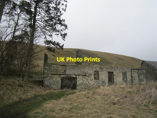 Photo 6"x4" Ruined steading Sundhope\/NT3325 c2013