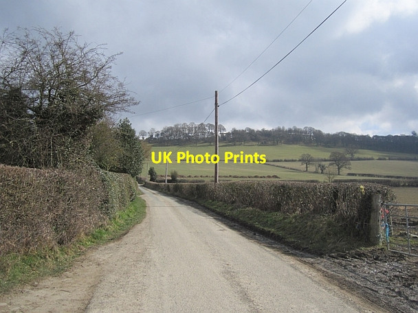 Photo 6"x4" Lane passing New House Halford\/SO4383 c2013