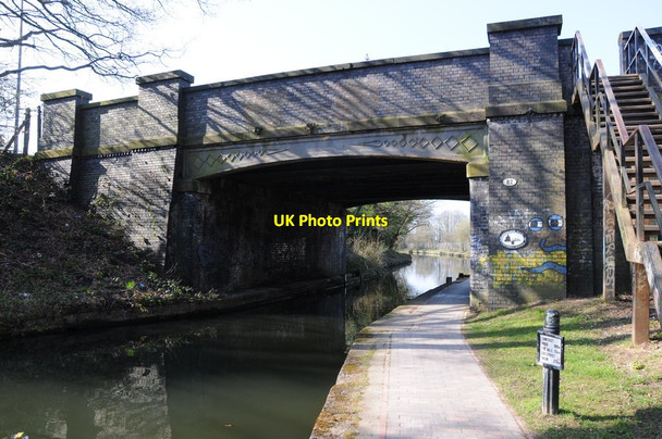 Photo 6"x4" Bridge 82, Worcester and Birmingham Canal Bournbrook c2013