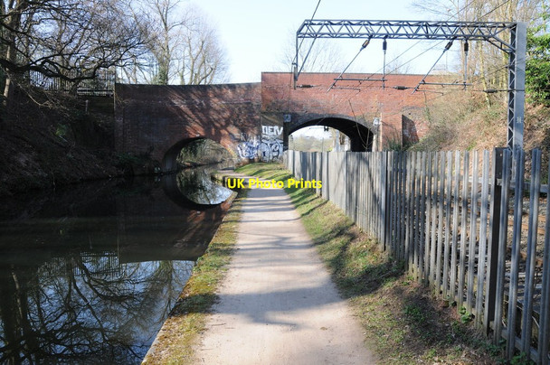 Photo 6"x4" Bridge 83, Worcester and Birmingham Canal Chad Valley c2013