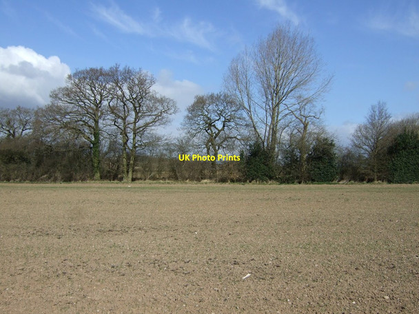 Photo 6"x4" Farmland off the B5234 Holt Hill\/SK1226 c2013