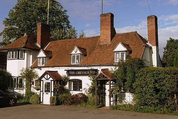 Photo 6"x4" The Greyhound, Whitchurch Whitchurch-on-Thames c2008