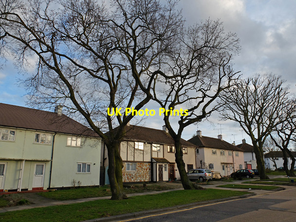 Photo 6"x4" Housing on Hurst Way Eastwood\/TQ8488 c2013