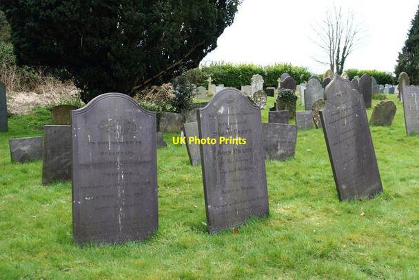 Photo 6"x4" St Andrew, North Kilworth - Churchyard North Kilworth c2013