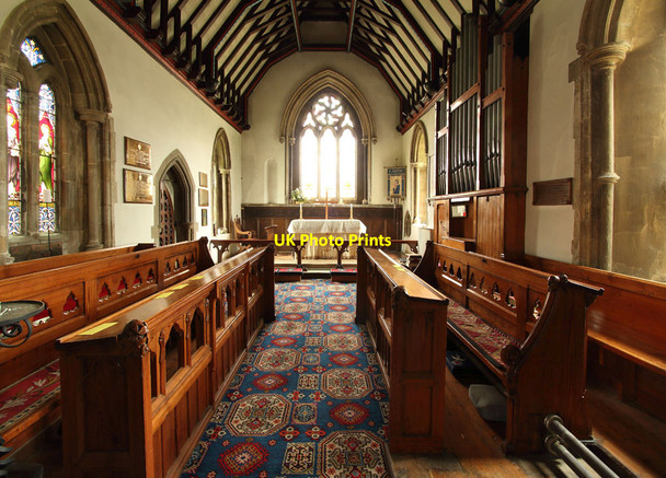 Photo 6"x4" St Andrew, North Kilworth - Chancel North Kilworth c2013