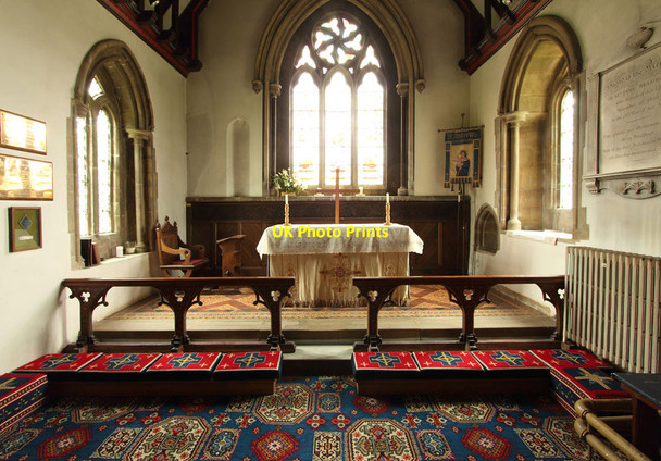 Photo 6"x4" St Andrew, North Kilworth - Sanctuary North Kilworth c2013