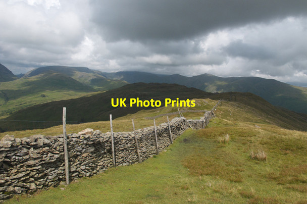 Photo 6"x4" Ridgeline wall on Wansfell Ambleside c2011
