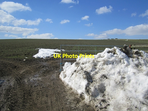 Photo 6"x4" Piled up snow, Woolston Woolston\/SO4287 c2013