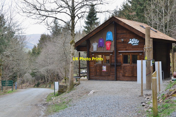 Photo 6"x4" Go Ape ticket office, Glentress Glentress\/NT2839 c2013