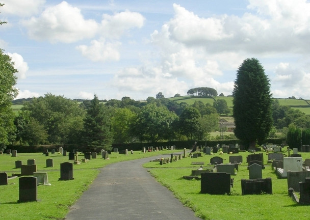 Photo 6"x4" Menston Cemetery - Bradford Road Guiseley c2008