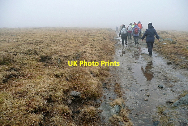 Photo 6"x4" Bridleway from Eylesbarrow Eylesbarrow c2013