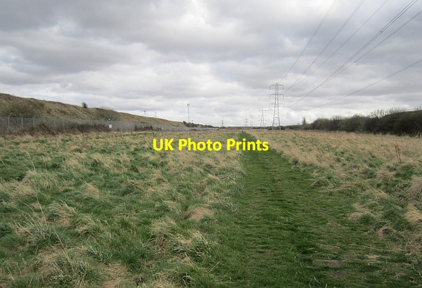 Photo 6"x4" Power line, Prestonpans Prestonpans c2013