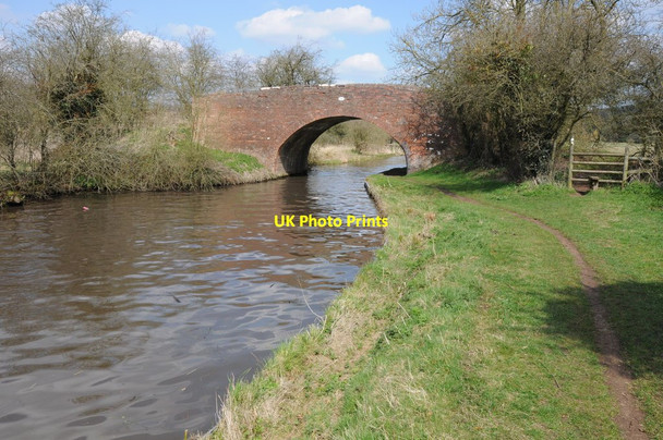 Photo 6"x4" Bridge 68, Worcester and Birmingham Canal Arrowfield Top c2013