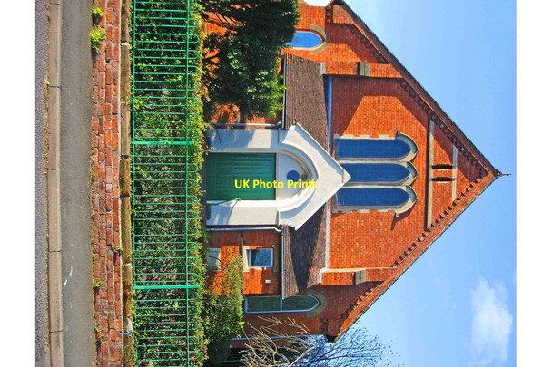 Photo 6"x4" Stourport Baptist Church (2) - Prospect Road entrance, Stourport-on-Severn Stourport-on-Severn c2013