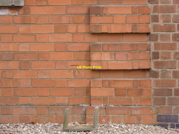 Photo 6"x4" Bench mark, Southwell Drill Hall Southwell\/SK7053 c2013