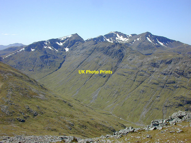 Photo 6"x4" Bidean nam Bian, from Stob Coire Raineach Stob Coire Raineach c2000