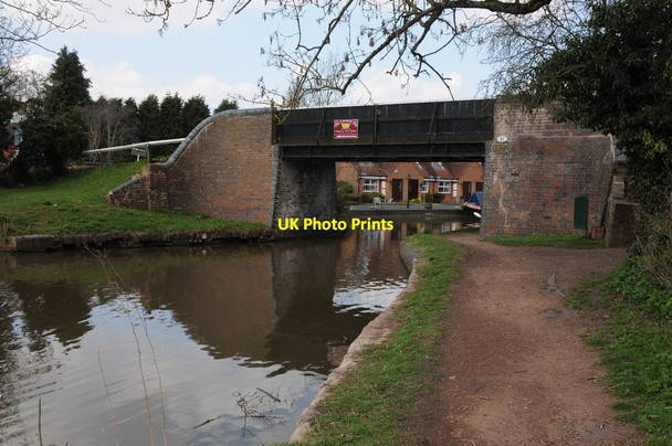 Photo 6"x4" Bridge 61, Worcester and Birmingham Canal Withybed Green c2013