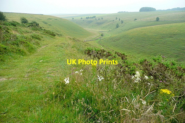 Photo 6"x4" View into Long Dale Pikehall c2012