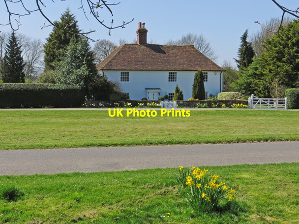 Photo 6"x4" Across the village green at Sheldwich Sheldwich c2013
