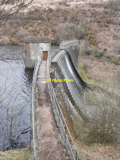 Photo 6"x4" Dam, at Nutscale Reservoir Doverhay c2013
