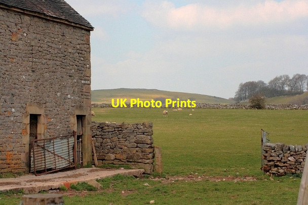 Photo 6"x4" Barn on Gypsy Lane Alstonefield c2013