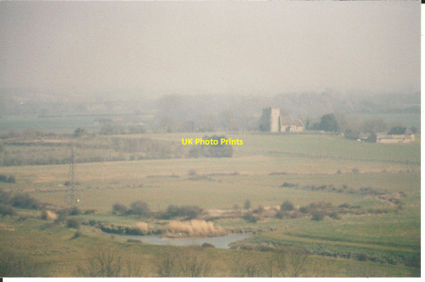 Photo 6"x4" St. Peter's Church, Hamsey Lewes c2003