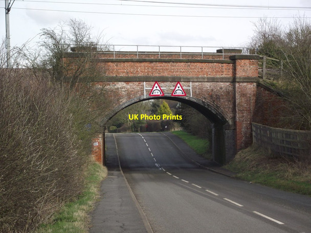 Photo 6"x4" Railway Bridge Old Dalby c2013