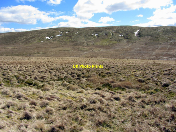 Photo 6"x4" Across the upper Coquet valley from the Pennine Way Upper Hindhope c2013