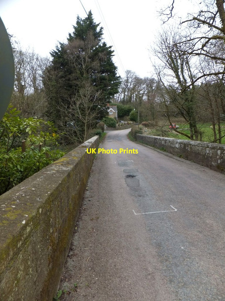 Photo 6"x4" Knowle Bridge over River Okement Okehampton c2013