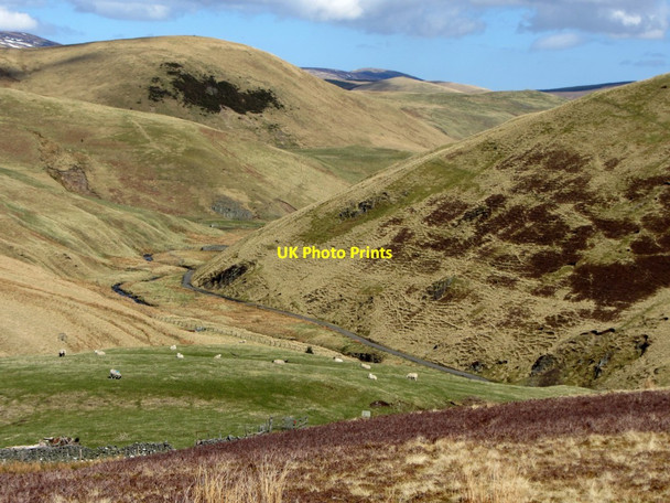 Photo 6"x4" Coquetdale below Fulhope Fulhope c2013
