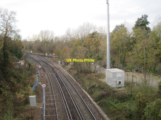 Photo 6"x4" Swanley Junction railway station (site), Kent Swanley\/TQ5168 c2012