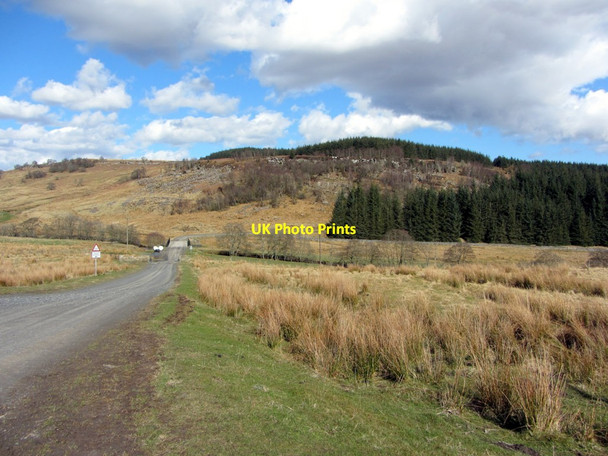 Photo 6"x4" Road east of Dere Street near Sill Burn Bridge Redesdale Camp c2013