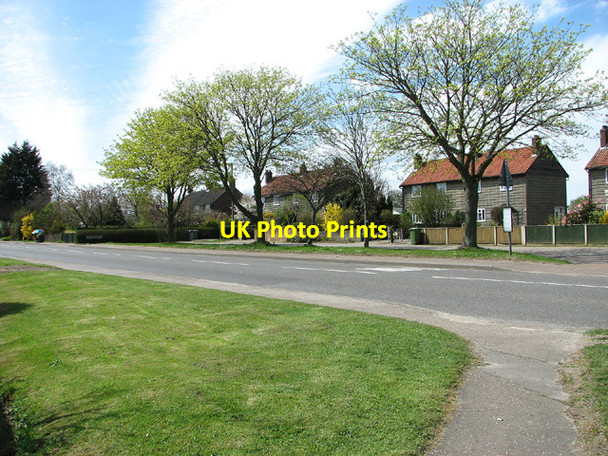 Photo 6"x4" High Road - The B1140 road through Beighton Beighton\/TG3807 c2013