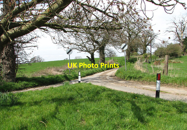 Photo 6"x4" Junction of minor roads at Barn End, Cantley Cantley\/TG3803 c2013