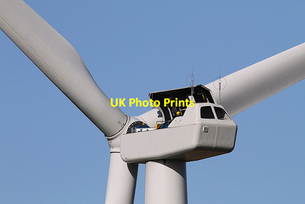 Photo 6"x4" Maintenance at Drone Hill Wind Farm Long Latch c2013