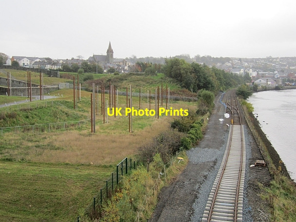 Photo 6"x4" Track relaid Londonderry\/C4316 c2012