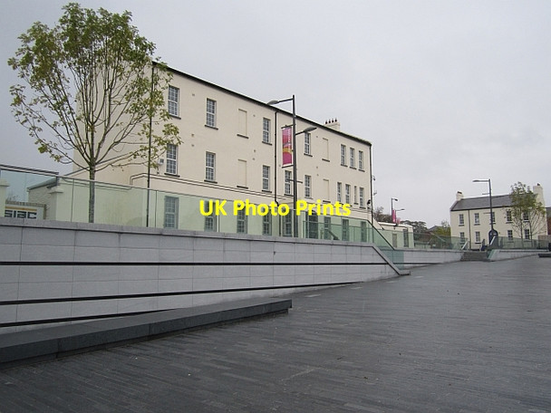 Photo 6"x4" Paved area, Peace Bridge Londonderry\/C4316 c2012