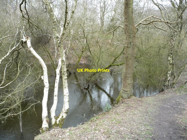 Photo 6"x4" Perch Pool, Watermills Wood Alsagers Bank c2013