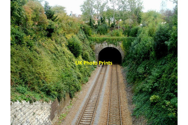 Photo 6"x4" Western portal of a railway tunnel, Bradford-on-Avon Bradford-On-Avon c2011